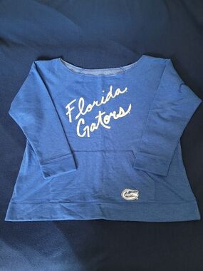 NWOT: Womens Blue Florida Gators Pullover Sweatshirt